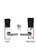 Hotel Lock (Wooden Door) - BLACK