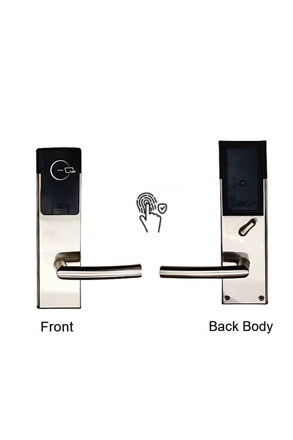 Hotel Lock (Wooden Door) - BLACK