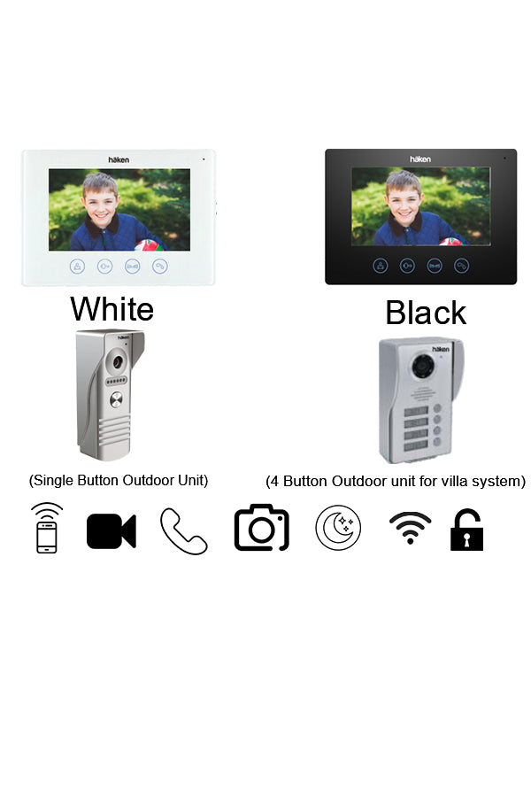Wire Video Door Phone with Integrate Mobile App Technology