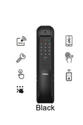 Push-Pull Lock 6 Way  (HDL-PP64) - BLACK