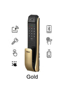 Push-Pull Lock 6 Way  (HDL-PP64) - GOLD
