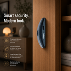 Digital Furniture Smart Lock (CURVY) - BLACK
