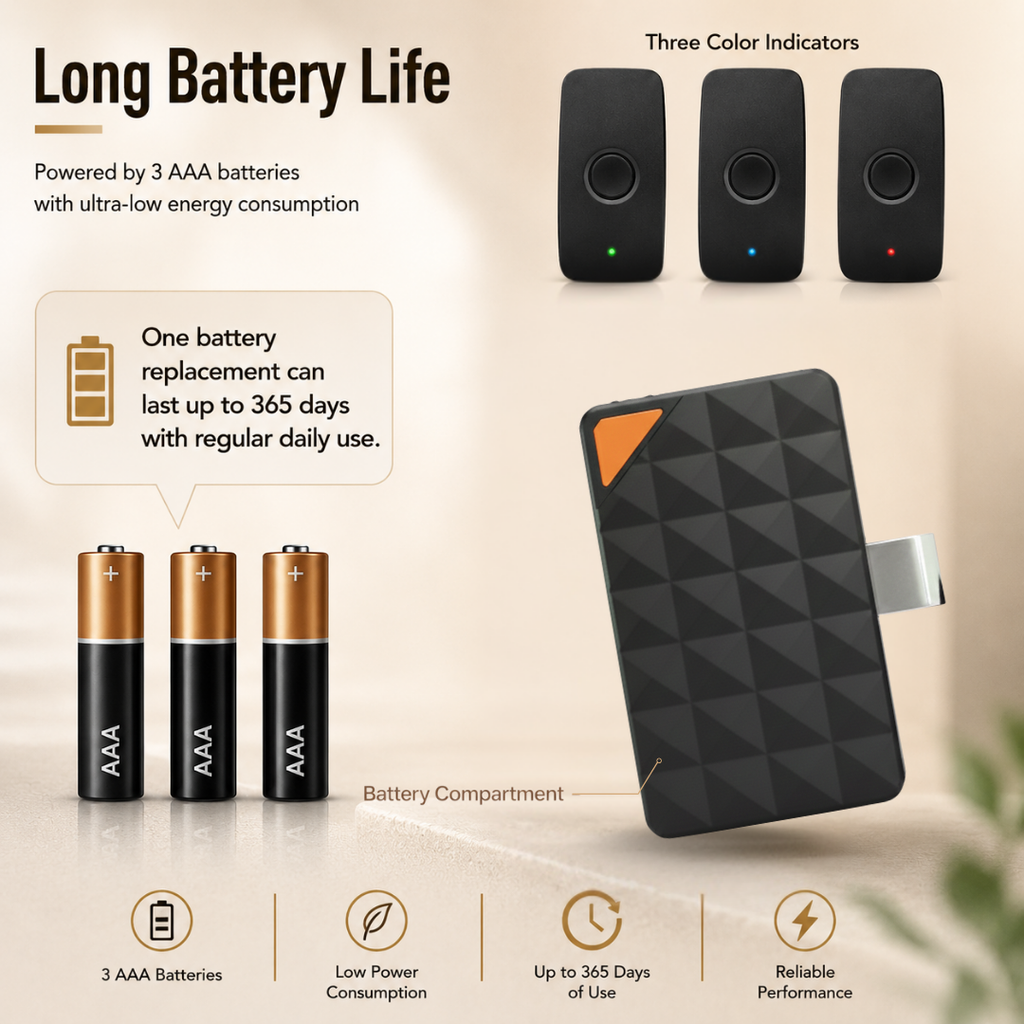 Digital Furniture Smart Lock (CURVY) - BLACK