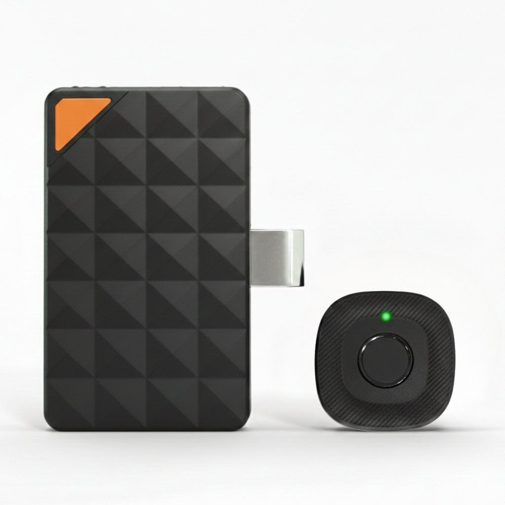 Digital Furniture Smart Lock (CLIP) - Black