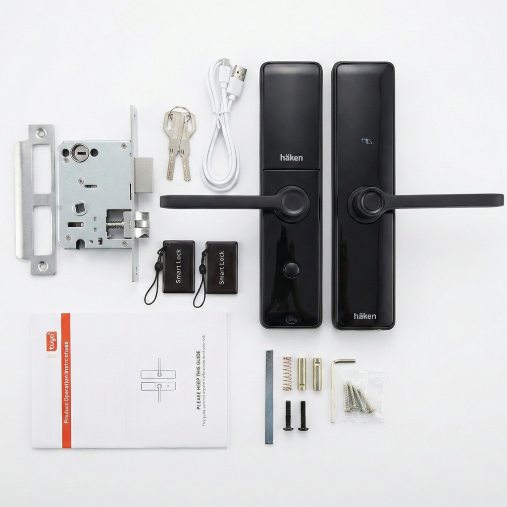 Mortise Lock (HDLE-REVVO) - BLACK