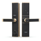 HDLE-ARYA Smart Mortise Door Lock (Gold)| 5-Way Access | Fingerprint, RFID Card, Touch Pad, Mechanical Key & WiFi App