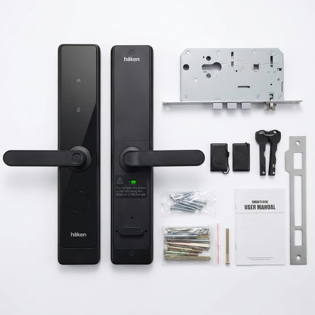 Mortise Lock 5 Way (HDL-M61) - MATT BLACK