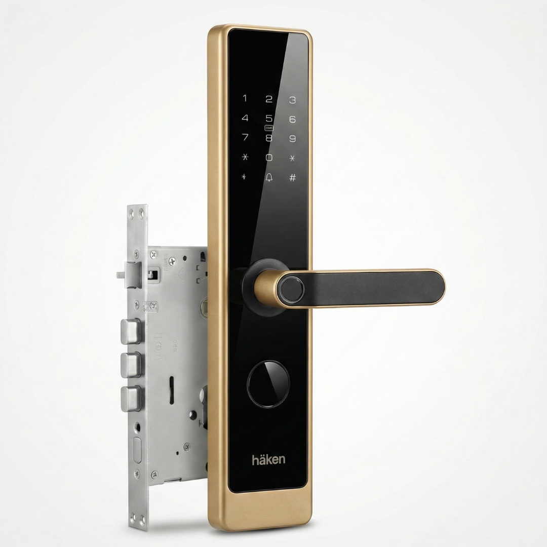 Mortise Lock 5 Way (HDL-M61) - COFFEE BROWN