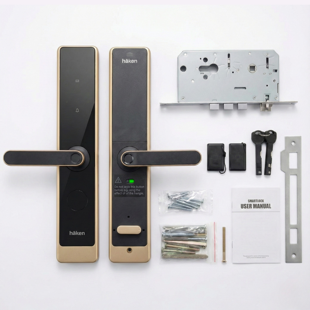 Mortise Lock 5 Way (HDL-M61) - COFFEE BROWN