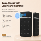 Digital Furniture Smart Lock (CLARA) Silver