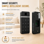 Digital Furniture Smart Lock (CLARA) Silver