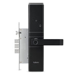 HDLE-ARYA Smart Mortise Door Lock (Black)| 5-Way Access | Fingerprint, RFID Card, Touch Pad, Mechanical Key & WiFi App