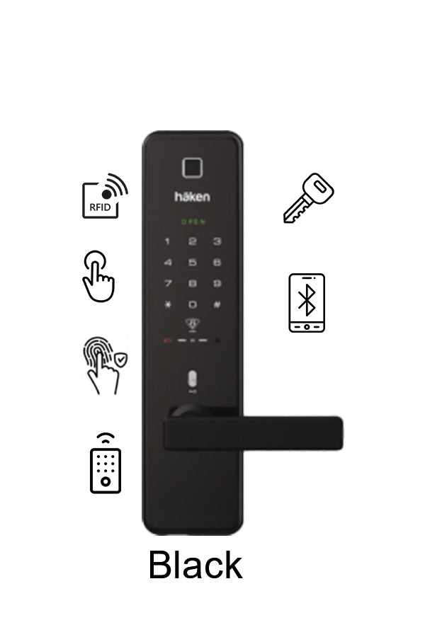 Mortise Lock (HDLE-M44) - BLACK