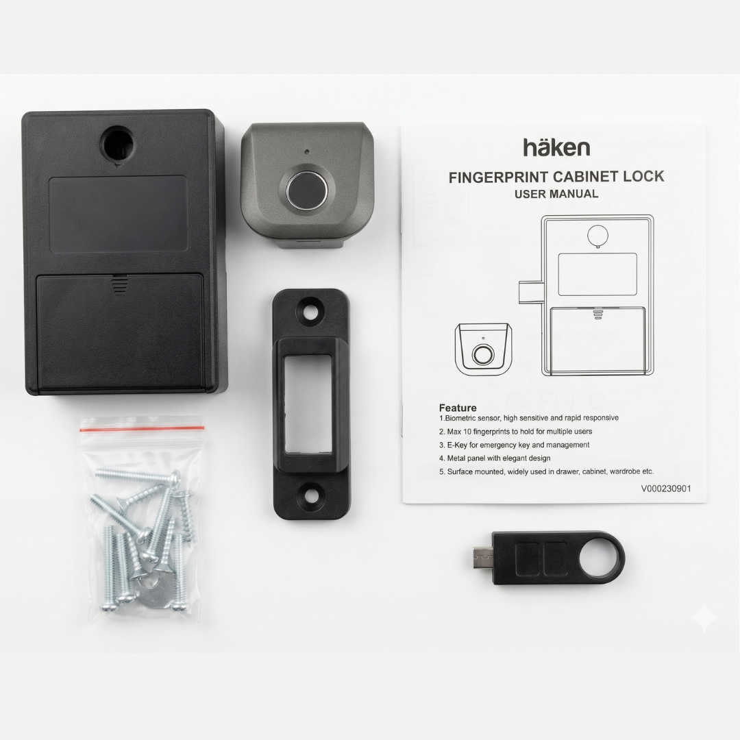 Digital Furniture Smart Lock (HEXA) - GREY