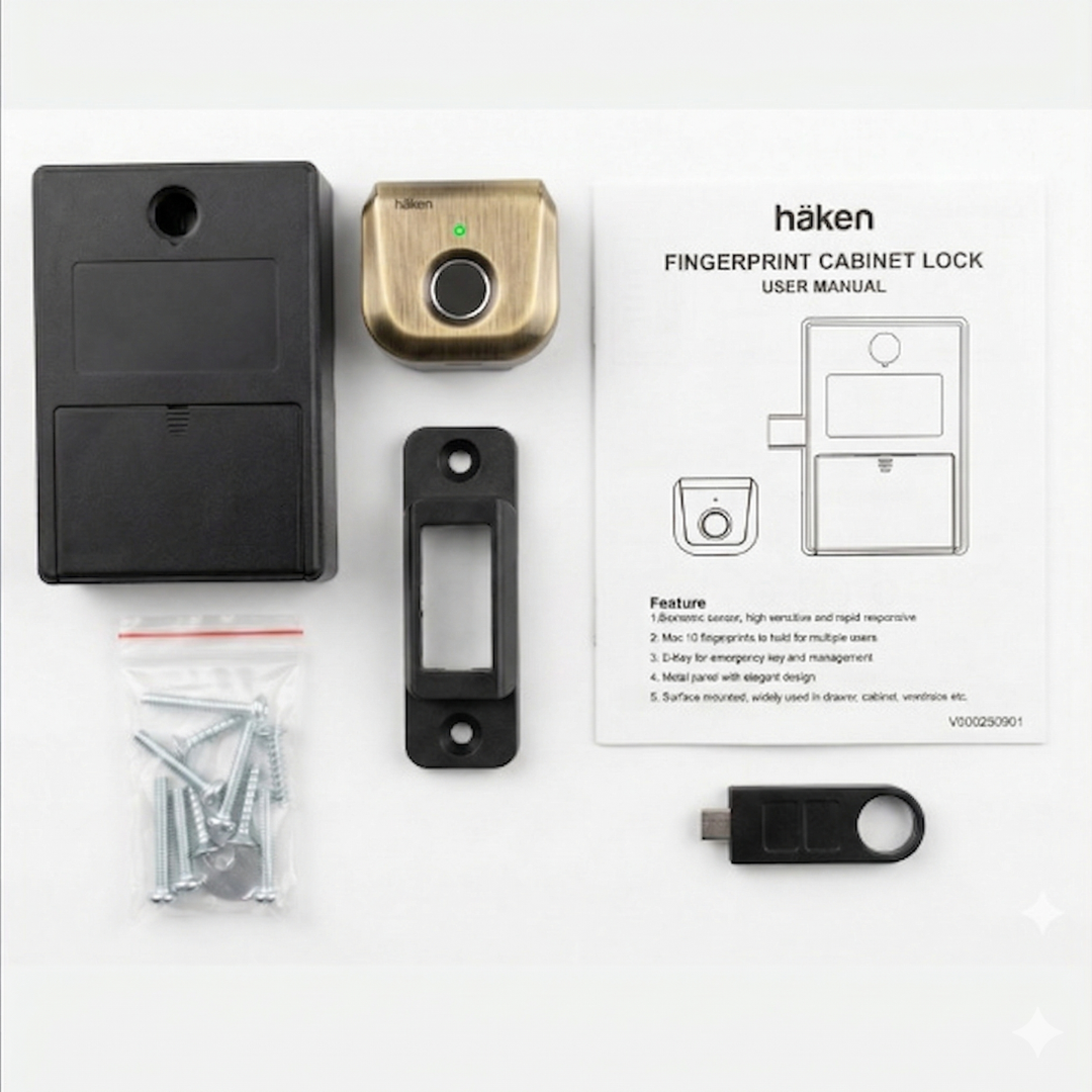Digital Furniture Smart Lock (HEXA) - AB