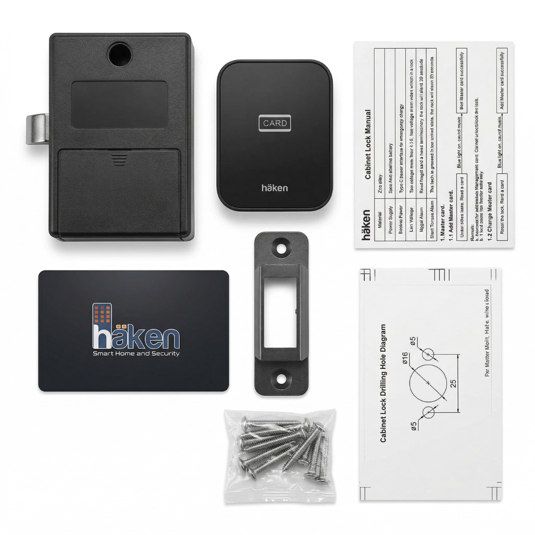 Digital Furniture Smart Lock (READER) BLACK