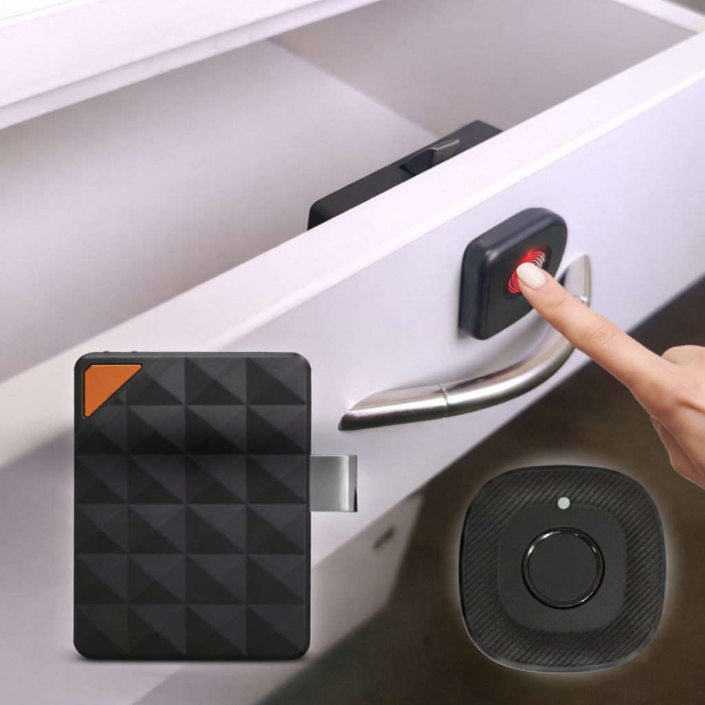 Digital Furniture Smart Lock (CLIP) - Black