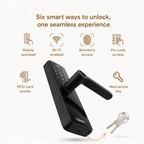 Mortise Lock (HDLE-REVVO) - BLACK