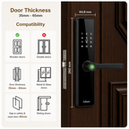 Mortise Lock (HDLE-REVVO) - BLACK