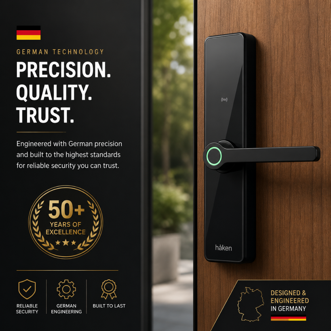 Mortise Lock (HDLE-REVVO) - BLACK