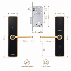 Mortise Lock (HDLE-REVVO) - MATT GOLD