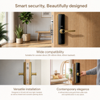 Mortise Lock (HDLE-REVVO) - MATT GOLD