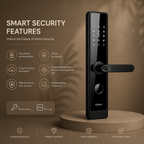 Mortise Lock 5 Way (HDL-M61) - MATT BLACK