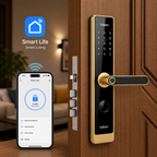 Mortise Lock 5 Way (HDL-M61) - COFFEE BROWN