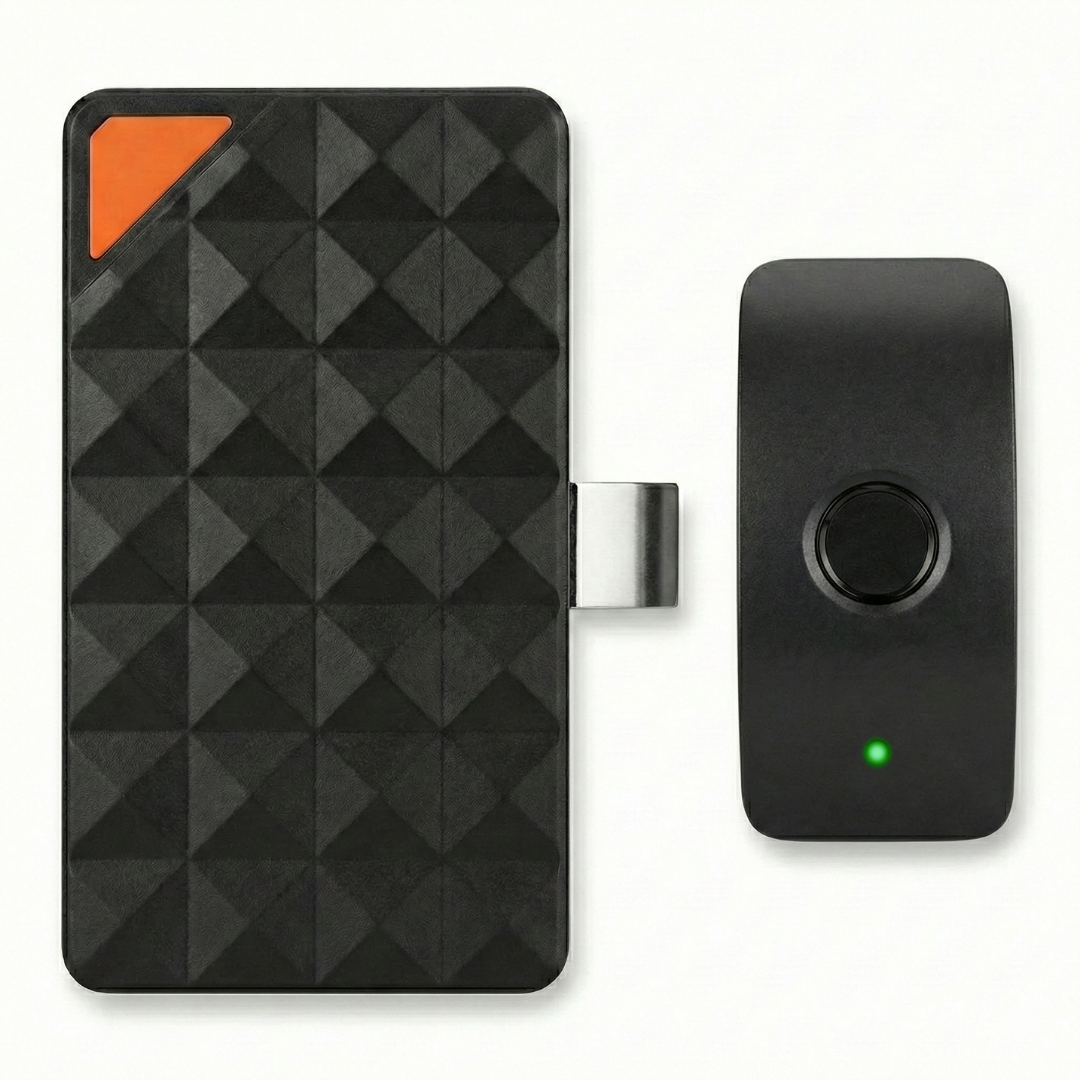 Digital Furniture Smart Lock (CURVY) - BLACK