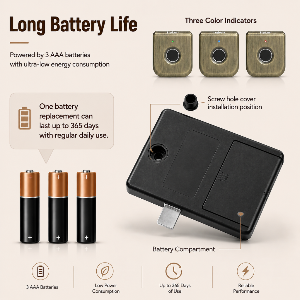 Digital Furniture Smart Lock (FLEX) - AB
