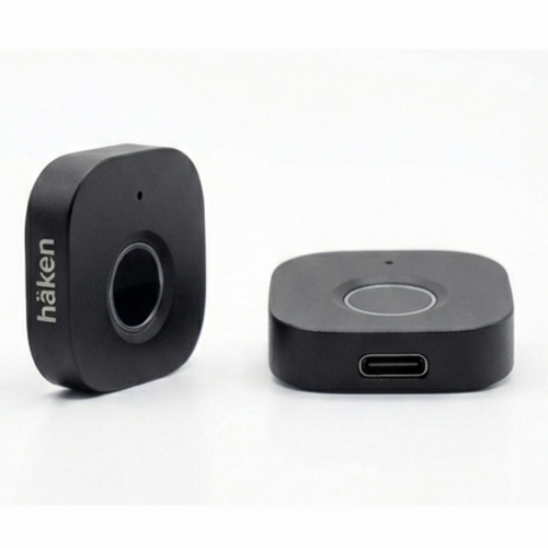 Clove Digital Fingerprint Lock | Secure Biometric Furniture Lock for Cabinets & Drawers | USB Backup Support | Zinc Alloy Body | Black