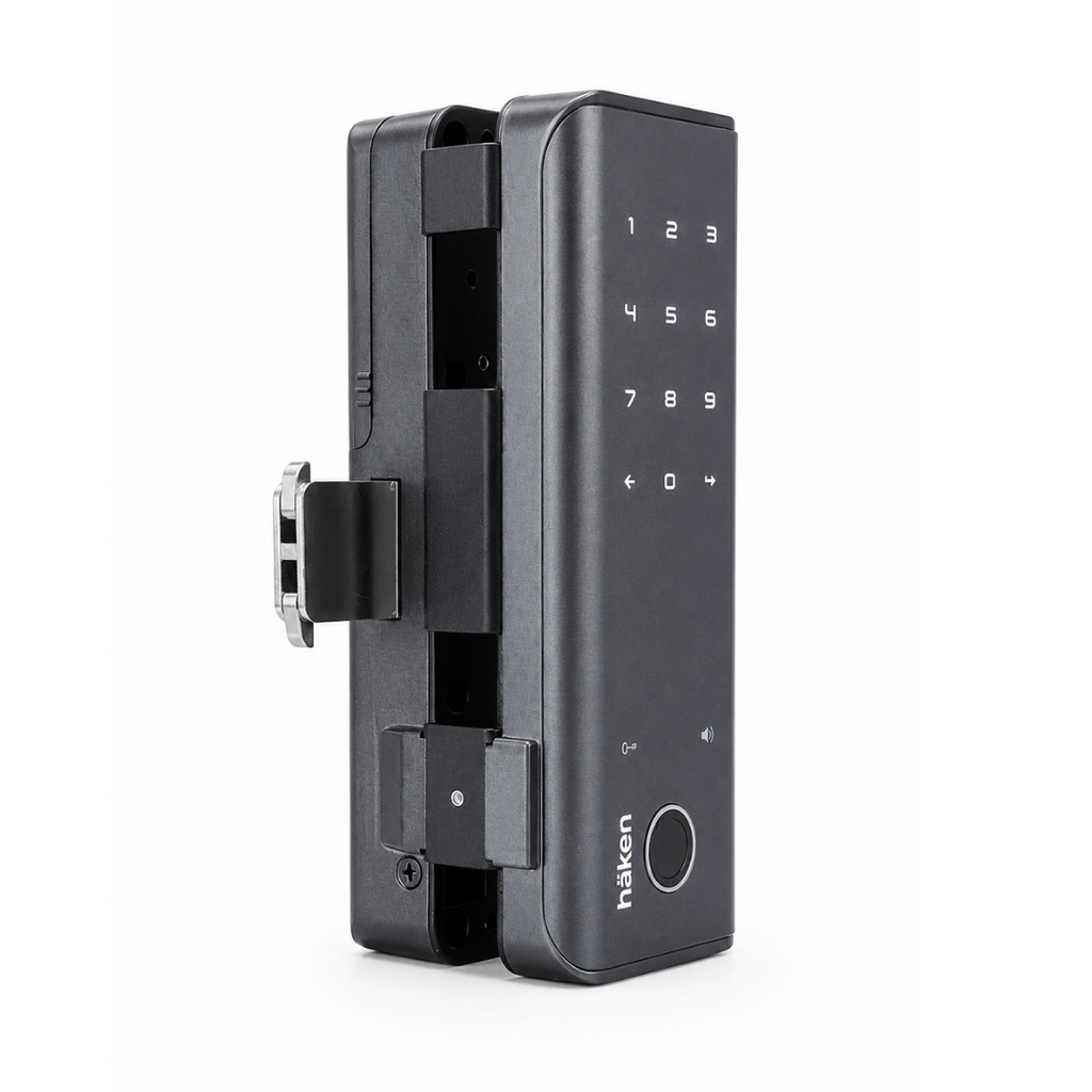 RIM Locks for Glass Door 5 Way (HDLE-RG51) - DARK GREY