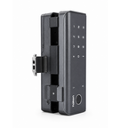 RIM Locks for Glass Door 5 Way (HDLE-RG51) - DARK GREY