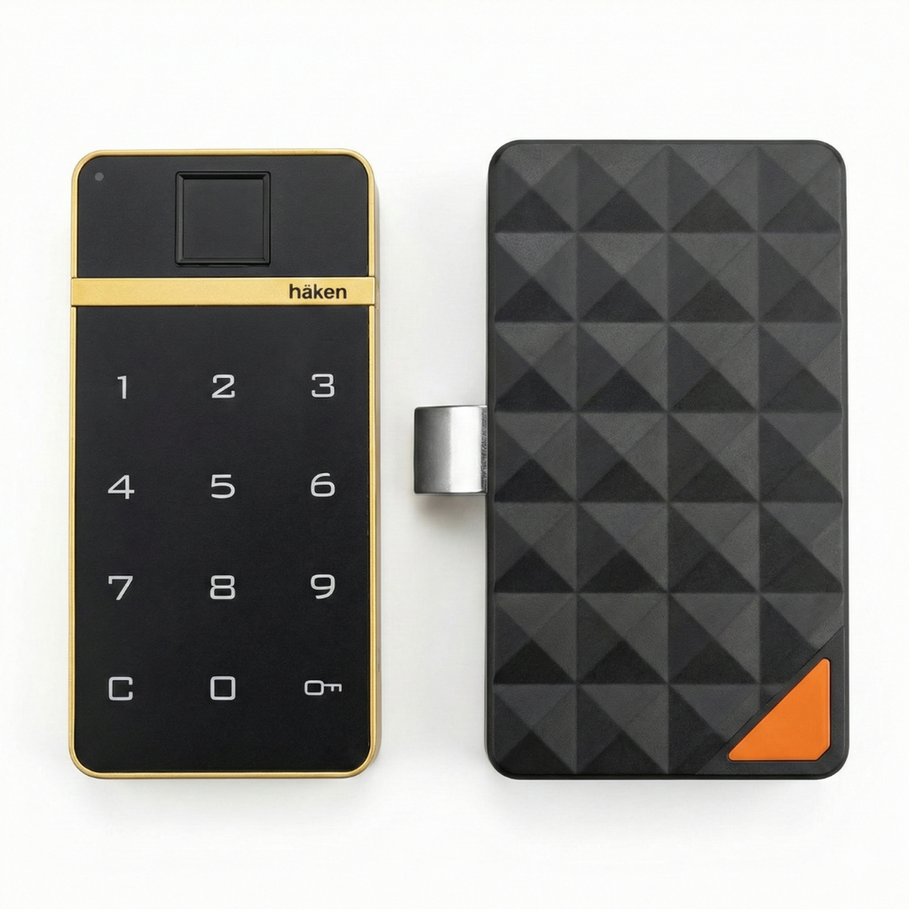 Digital Furniture Smart Lock (CLARA) Gold