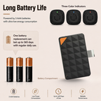 Digital Furniture Smart Lock (CLIP) - Black