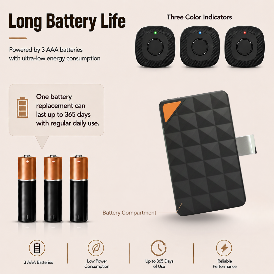 Digital Furniture Smart Lock (CLIP) - Black