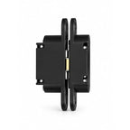 Cemom Estetic 80A Concealed Door Hinge | 80kg Load Capacity | 3D Adjustable Hinge for Wooden, Steel & Aluminum Doors | 180° Opening | Irish Black | Venetian Gold