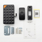 Digital Furniture Smart Lock (CURVY) - BLACK