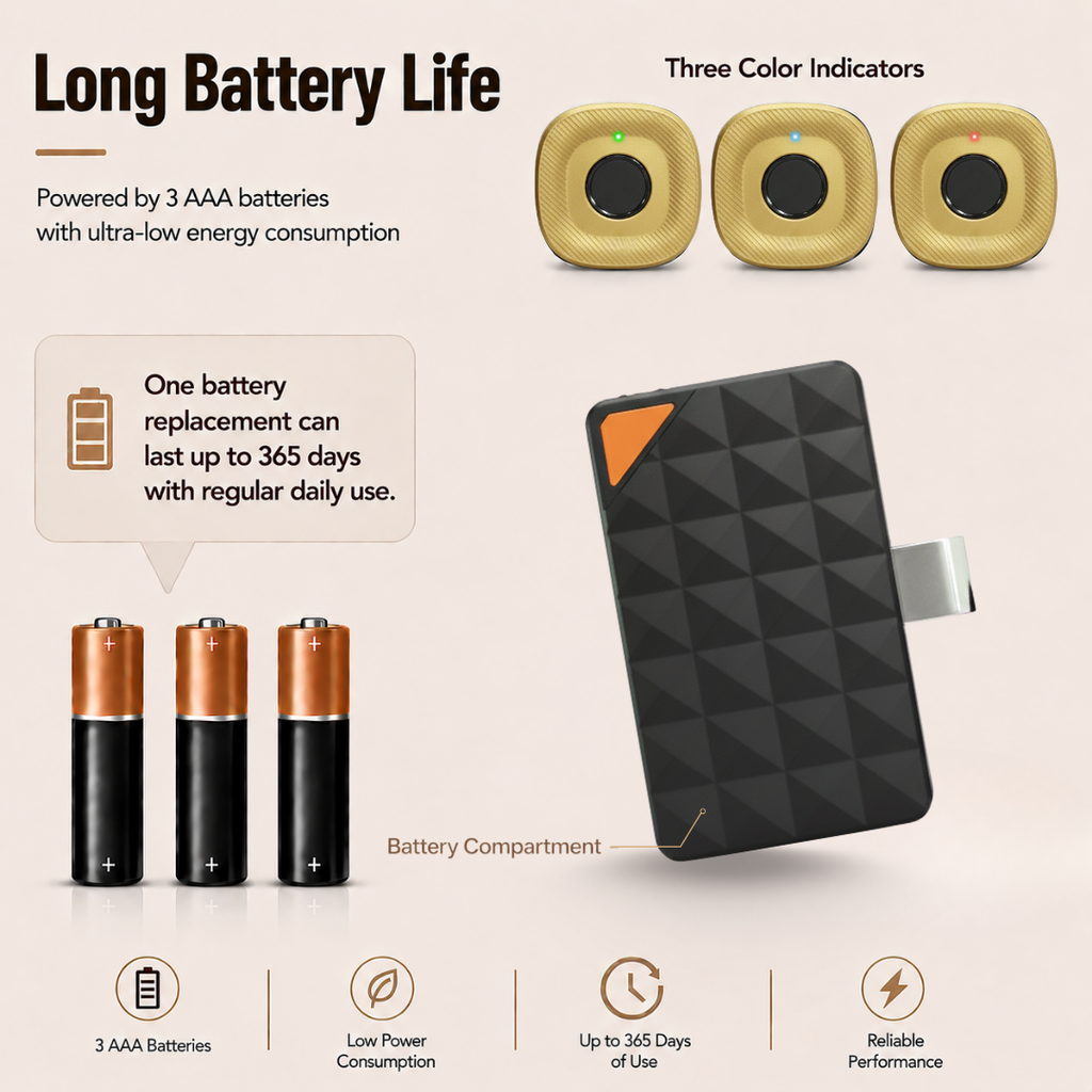 Digital Furniture Smart Lock (CLIP) - Gold