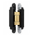 Cemom Estetic 150A Concealed Door Hinge | 150kg Load Capacity | Heavy Duty 3D Adjustable Hinge for Wooden, Steel & Aluminum Doors | 180° Opening | Roman Bronze