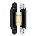 Cemom Estetic 150A Concealed Door Hinge | 150kg Load Capacity | Heavy Duty 3D Adjustable Hinge for Wooden, Steel & Aluminum Doors | 180° Opening | Venetian Gold