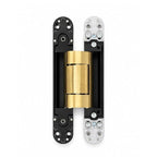Cemom Estetic 150A Concealed Door Hinge | 150kg Load Capacity | Heavy Duty 3D Adjustable Hinge for Wooden, Steel & Aluminum Doors | 180° Opening | Roman Bronze