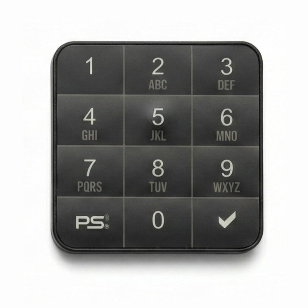 Keypad Lock with Password Access for Swing & Sliding Doors | Digital Furniture Lock | Auto Locking | Low Battery Indicator | Black