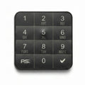 Keypad Lock with Password Access for Swing & Sliding Doors | Digital Furniture Lock | Auto Locking | Low Battery Indicator | Black