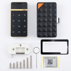 Digital Furniture Smart Lock (CLARA) Gold
