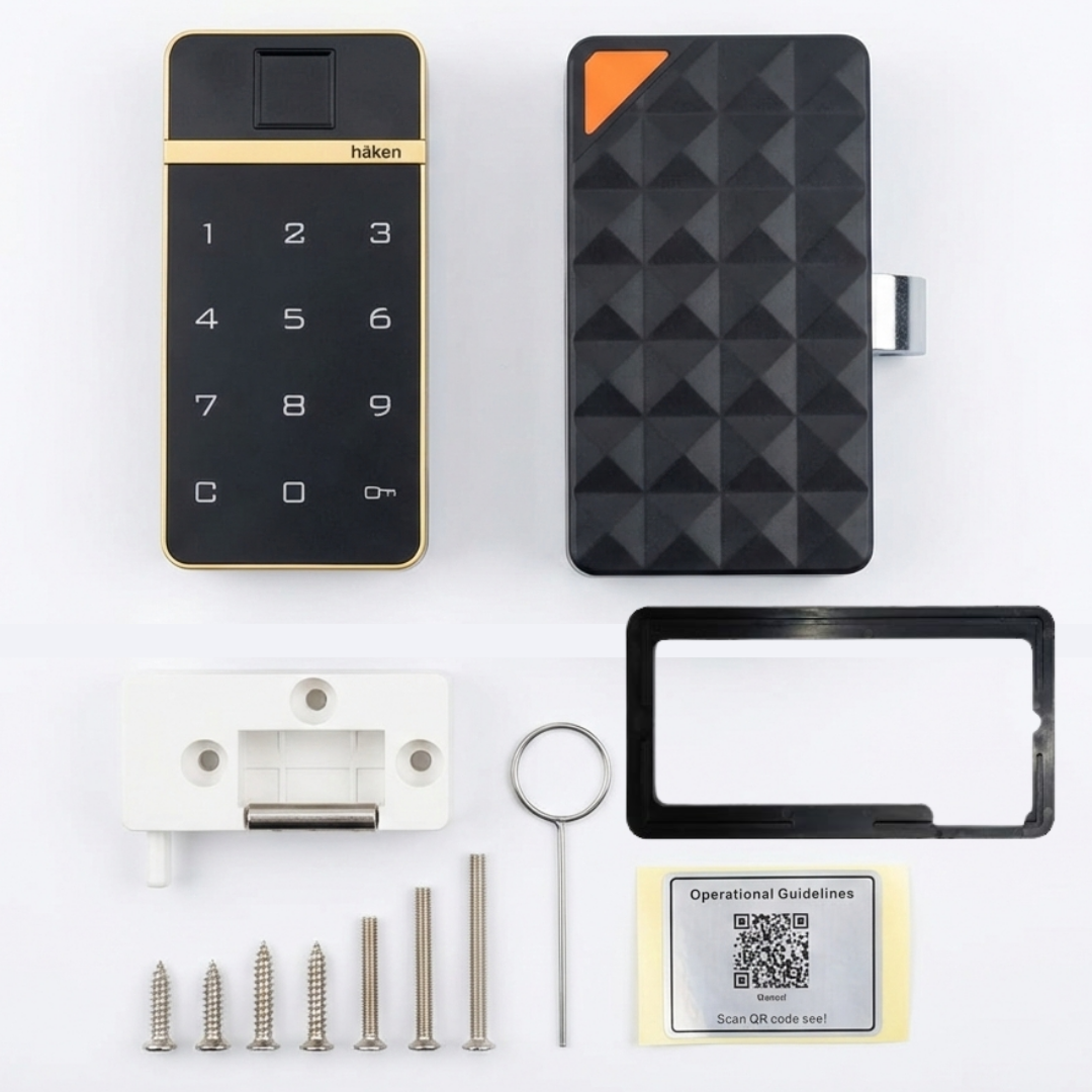 Digital Furniture Smart Lock (CLARA) Gold