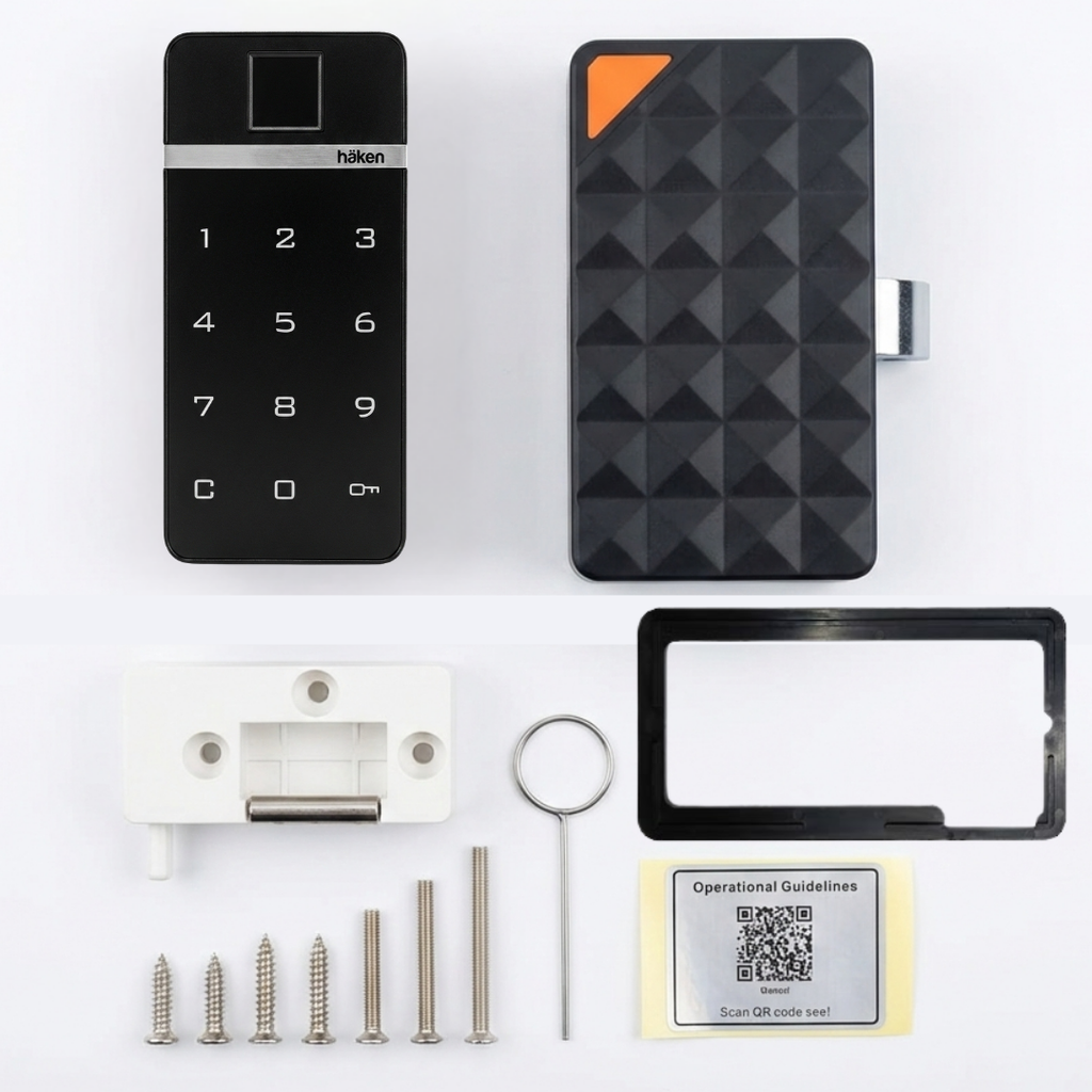 Digital Furniture Smart Lock (CLARA) Silver