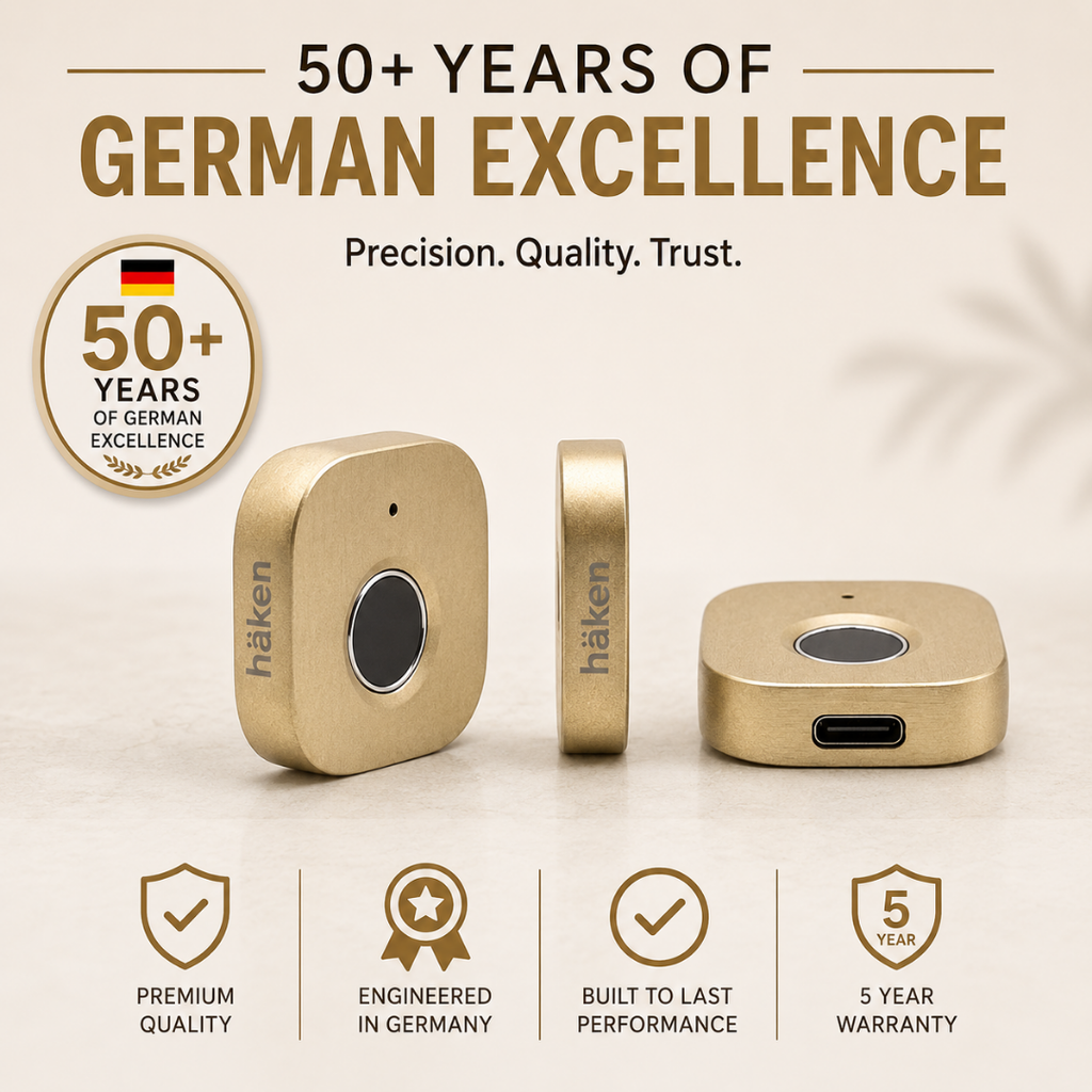Digital Furniture Smart Locks (Clove) Gold