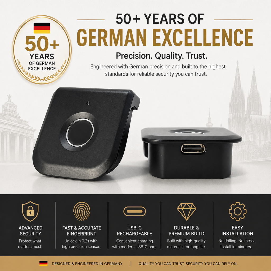 Digital Furniture Smart Lock (FLEX) - BLACK