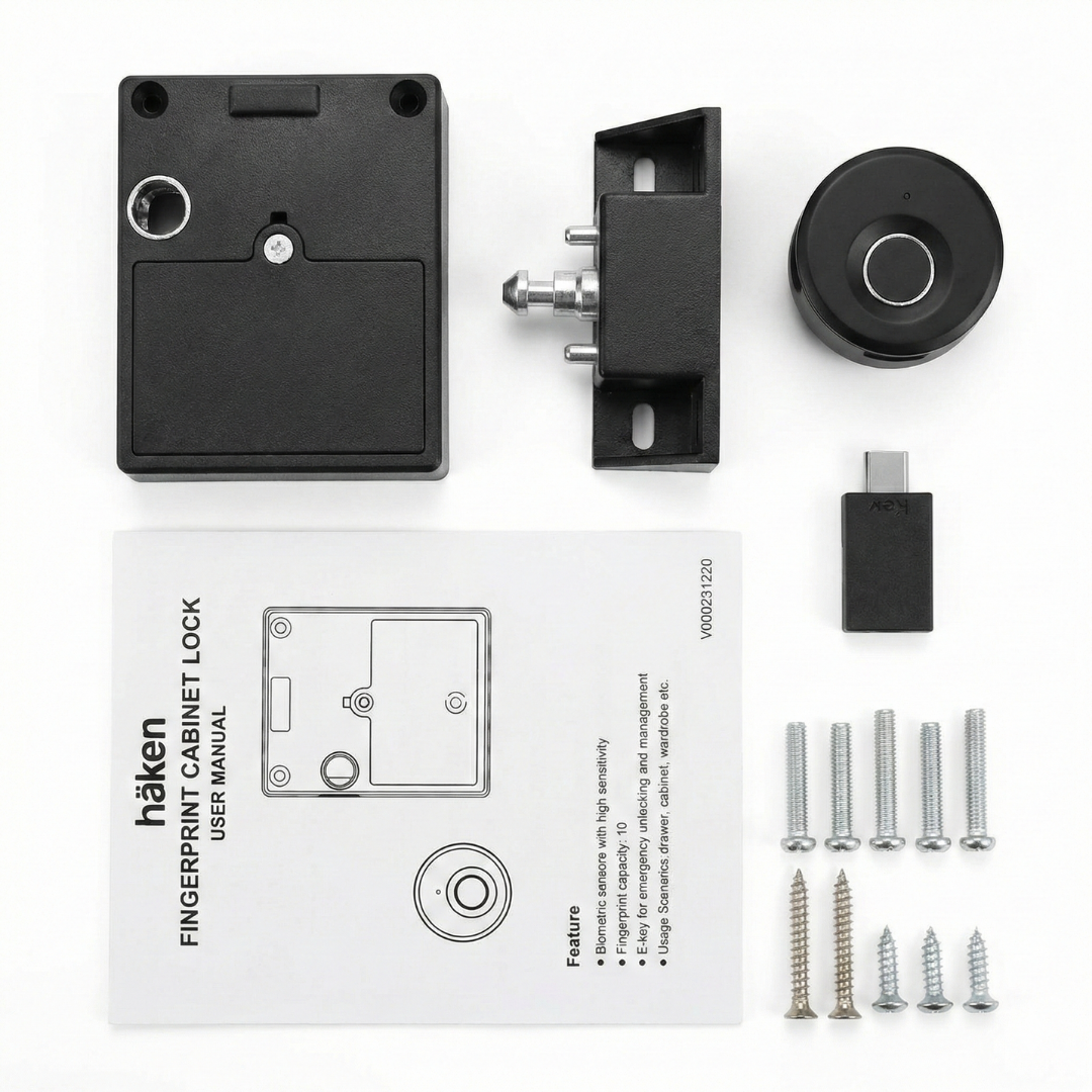 Digital Furniture Smart Lock (KNOB) - BLACK